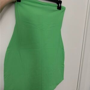 Susana Monaco Green Strapless Bodycon Dress